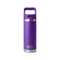 Yeti Rambler 18oz (532ml) Bottle with Straw Cap - Pace Purple Limited Edition Colour