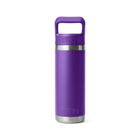 Yeti Rambler 18oz (532ml) Bottle with Straw Cap - Pace Purple Limited Edition Colour