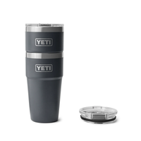 Yeti Rambler 20oz (591ml) Stackable Cup - Charcoal