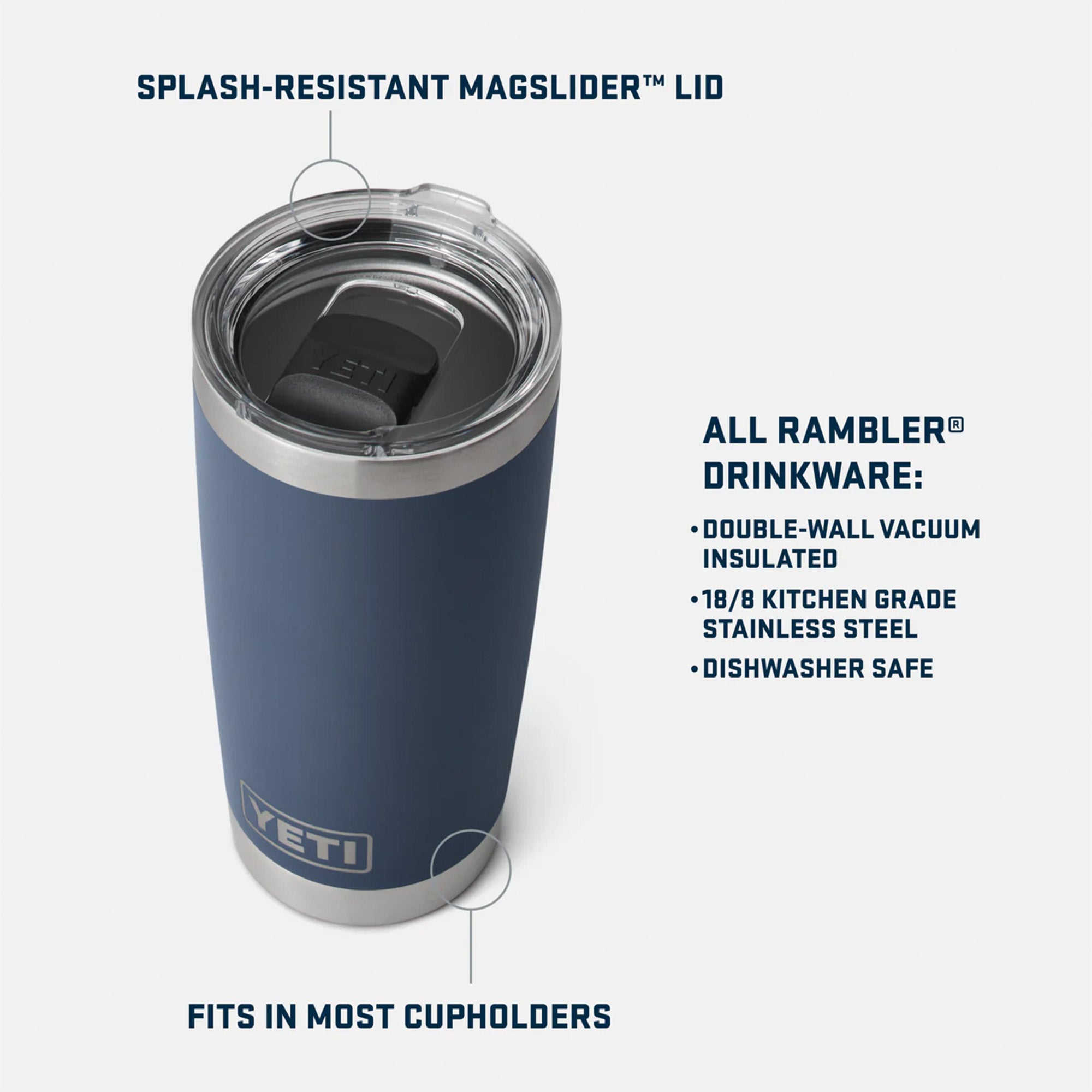 Yeti Rambler 20oz (591ml) Tumbler - Sea View Limited Edition Colour