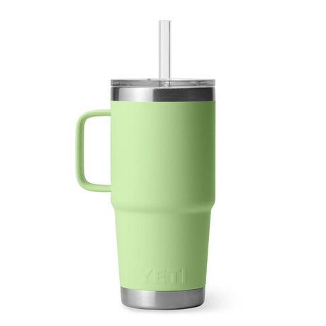 Yeti Rambler 25oz (739ml) Straw Mug 2.0 - Key Lime Limited Edition Colour