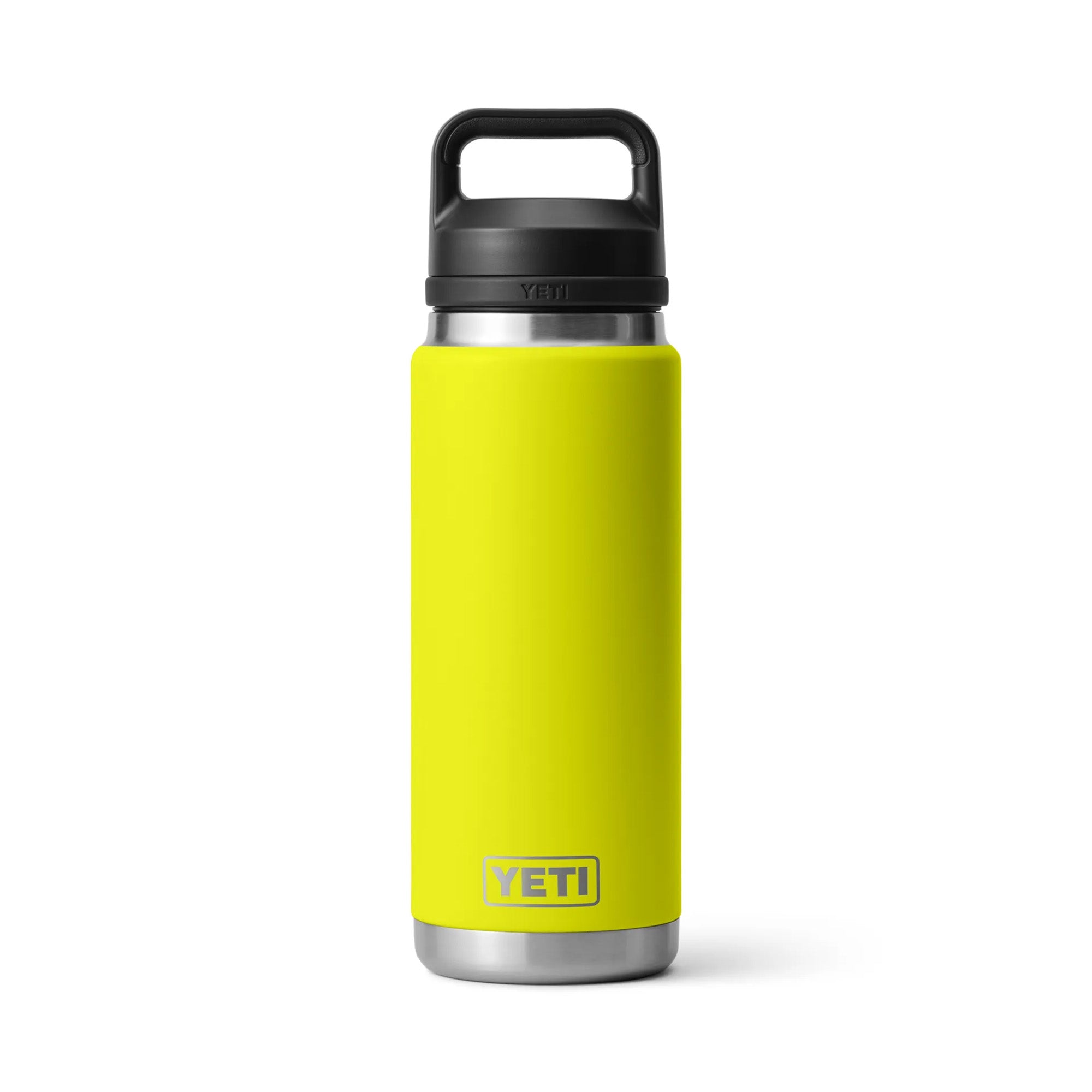 Yeti Rambler 26oz (769ml) Bottle with Chug Cap - Firefly Yellow Limited Edition Colour