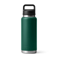 Yeti Rambler 36oz (1.1ltr) Bottle with Chug Cap - Black Forest Green Limited Edition Colour