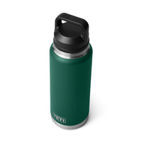 Yeti Rambler 36oz (1.1ltr) Bottle with Chug Cap - Black Forest Green Limited Edition Colour