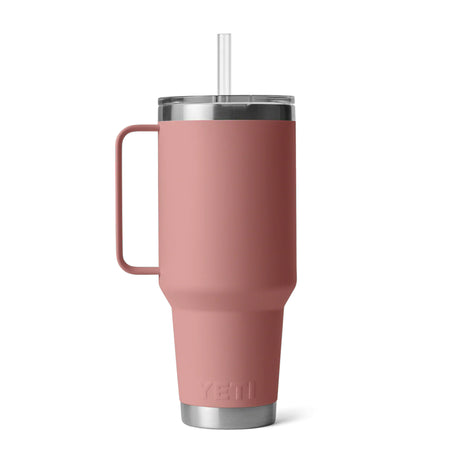 Yeti Rambler 42oz (1.2ltr) Straw Mug 2.0 - Sandstone Pink Limited Edition Colour