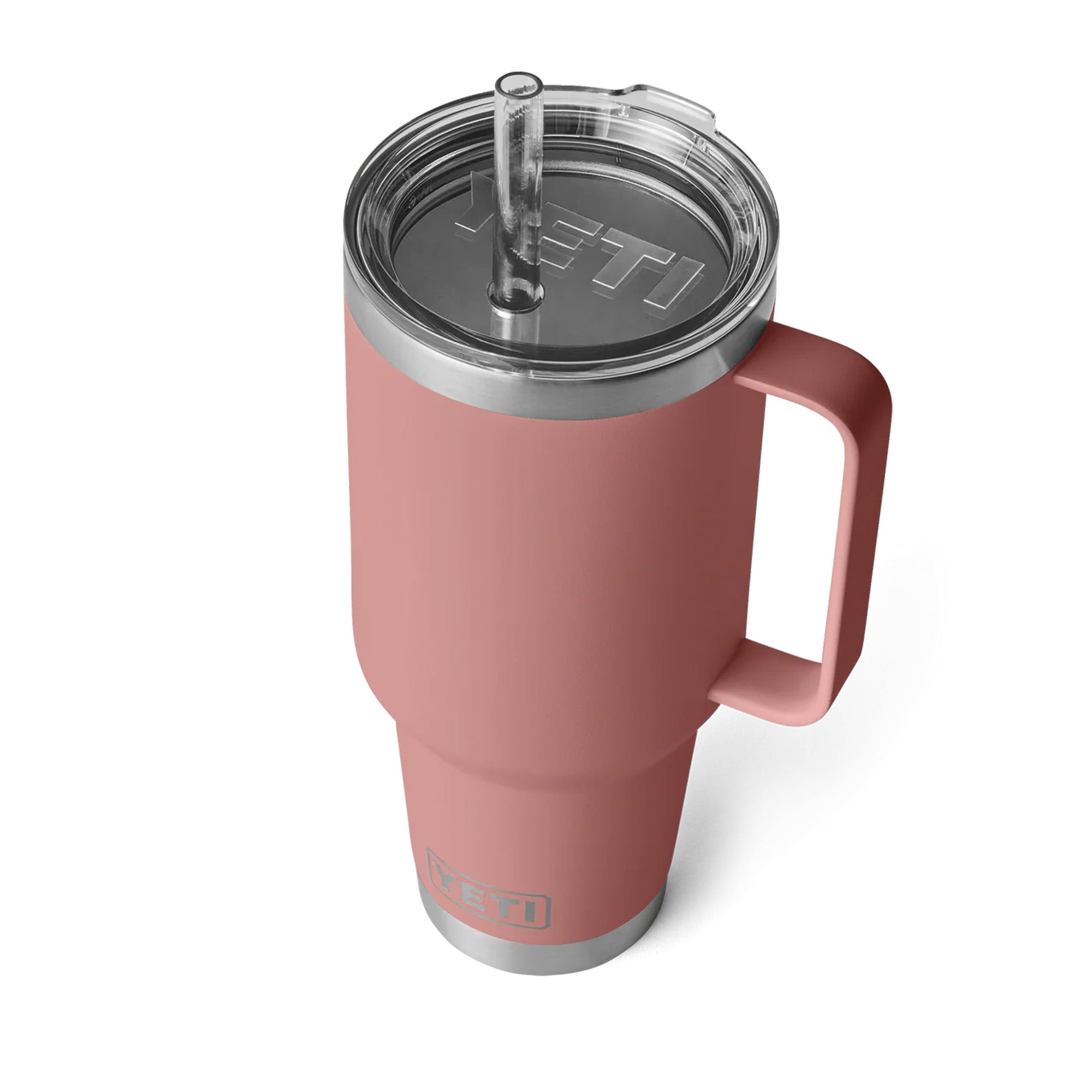 Yeti Rambler 42oz (1.2ltr) Straw Mug 2.0 - Sandstone Pink Limited Edition Colour