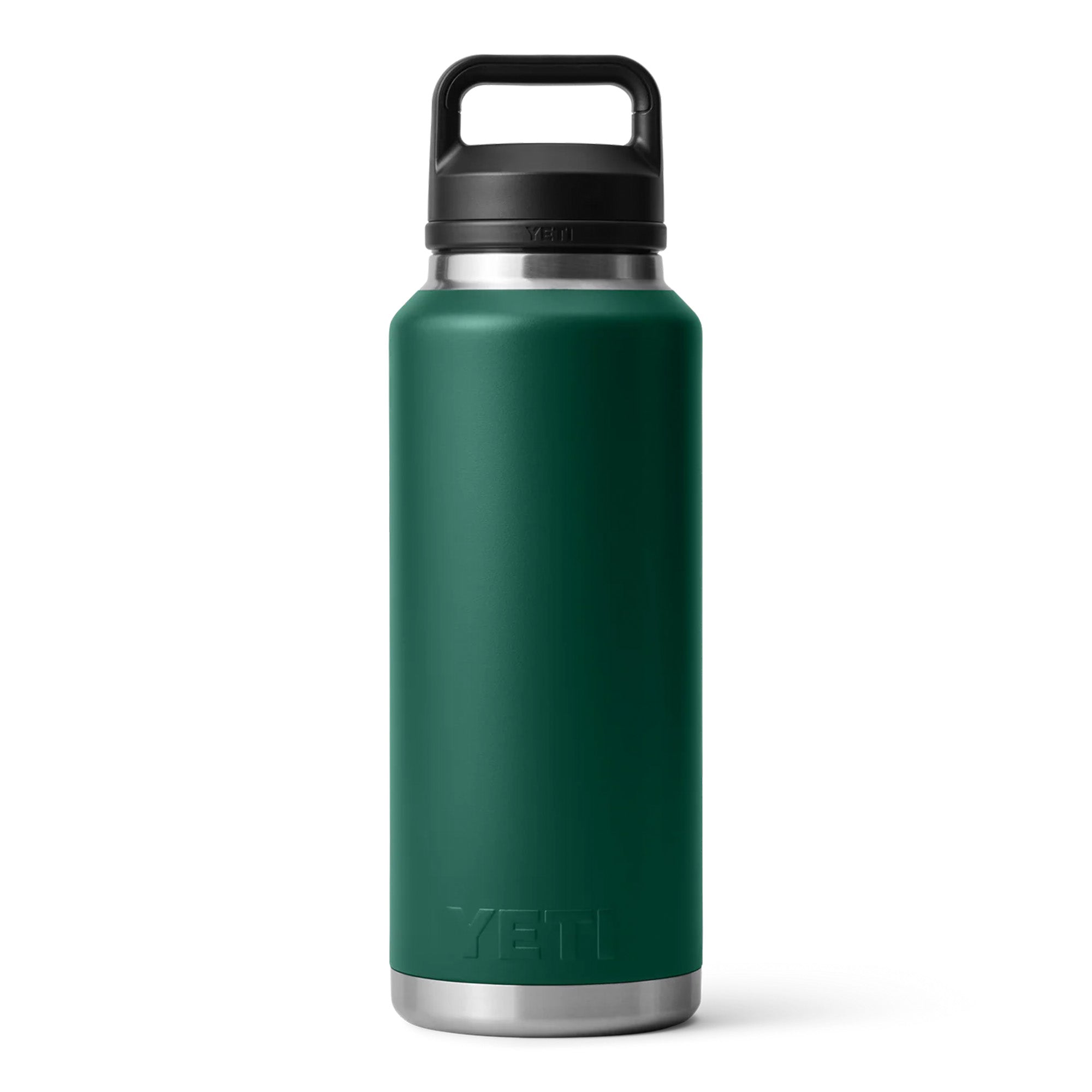 Yeti Rambler 46oz (1.3ltr) Bottle with Chug Cap - Black Forest Green Limited Edition Colour