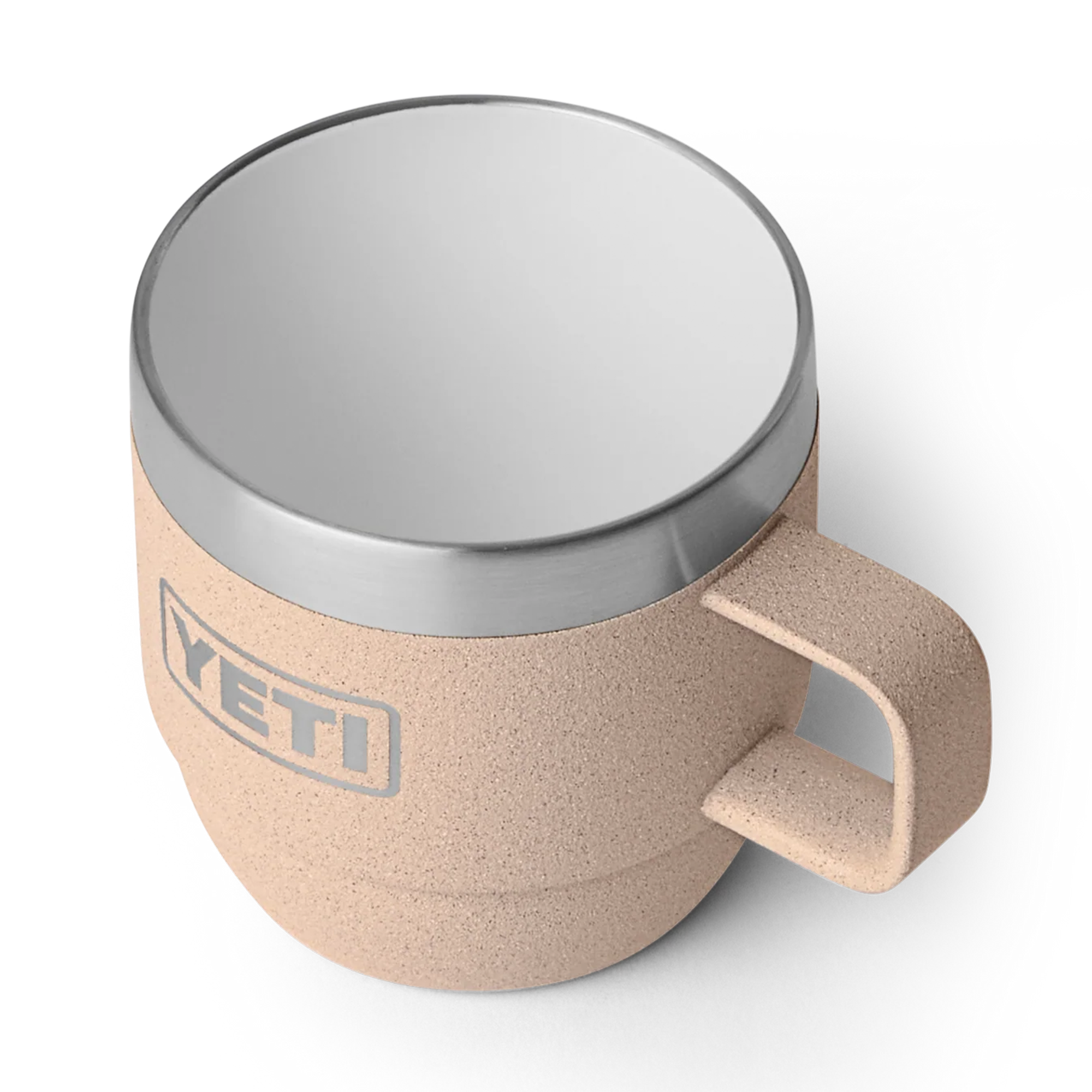 Yeti Rambler 6oz (177ml) Stackable Mugs 2 Pack with Ceramic Lining - Tahini Limited Edition Colour