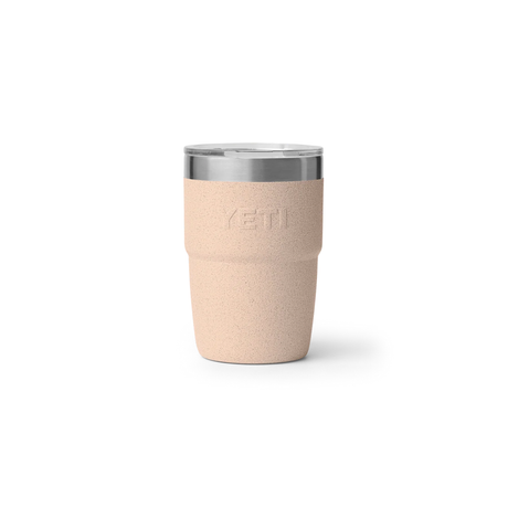 Yeti Rambler 8oz (236ml) Stackable Cup with Ceramic Lining - Tahini Limited Edition Colour
