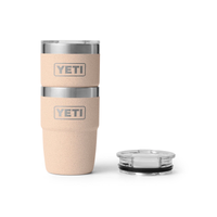 Yeti Rambler 8oz (236ml) Stackable Cup with Ceramic Lining - Tahini Limited Edition Colour
