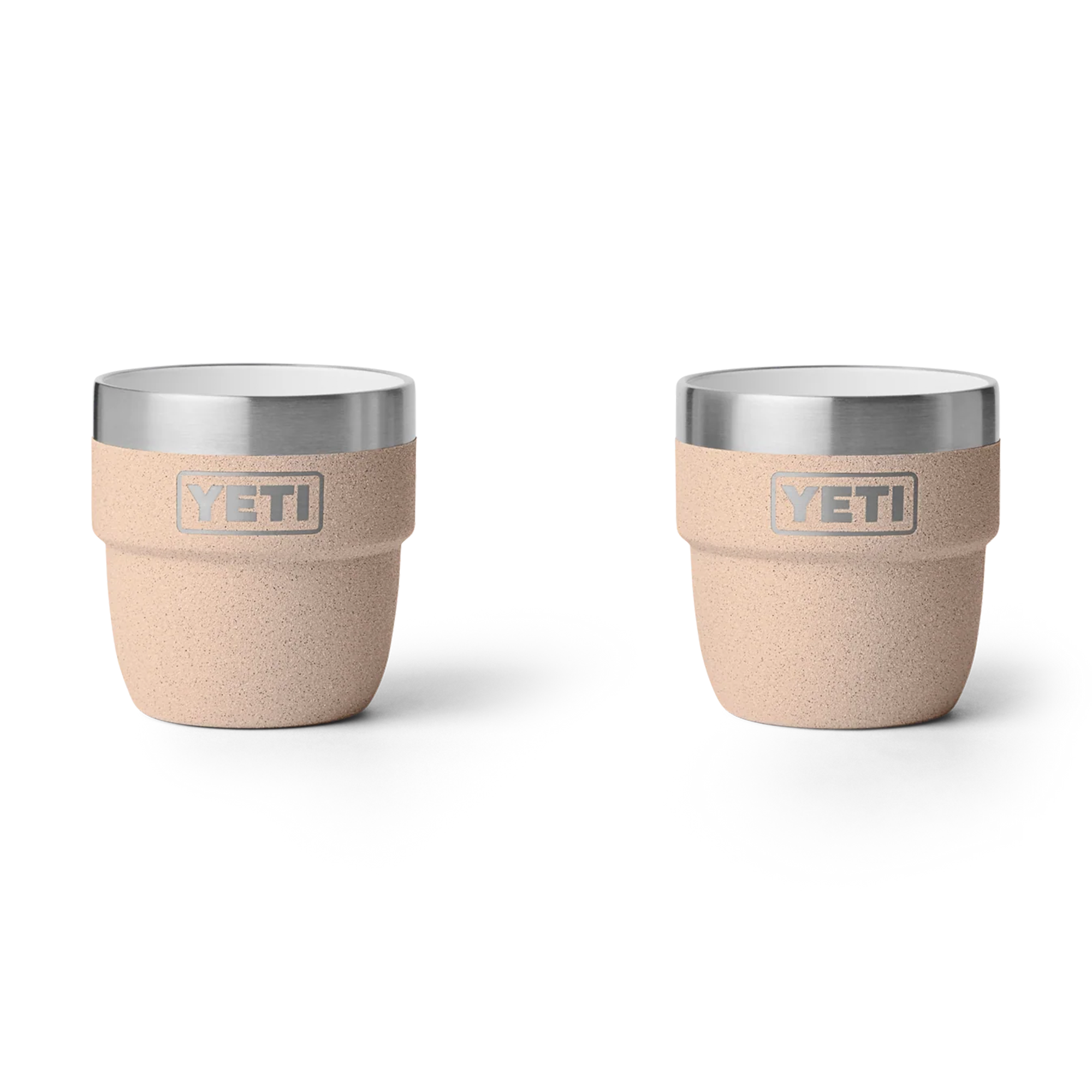 Yeti Rambler 4oz (118ml) Espresso Stackable Cups 2 Pack - Tahini Limited Edition Colour