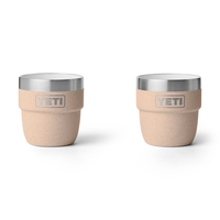 Yeti Rambler 4oz (118ml) Espresso Stackable Cups 2 Pack - Tahini Limited Edition Colour
