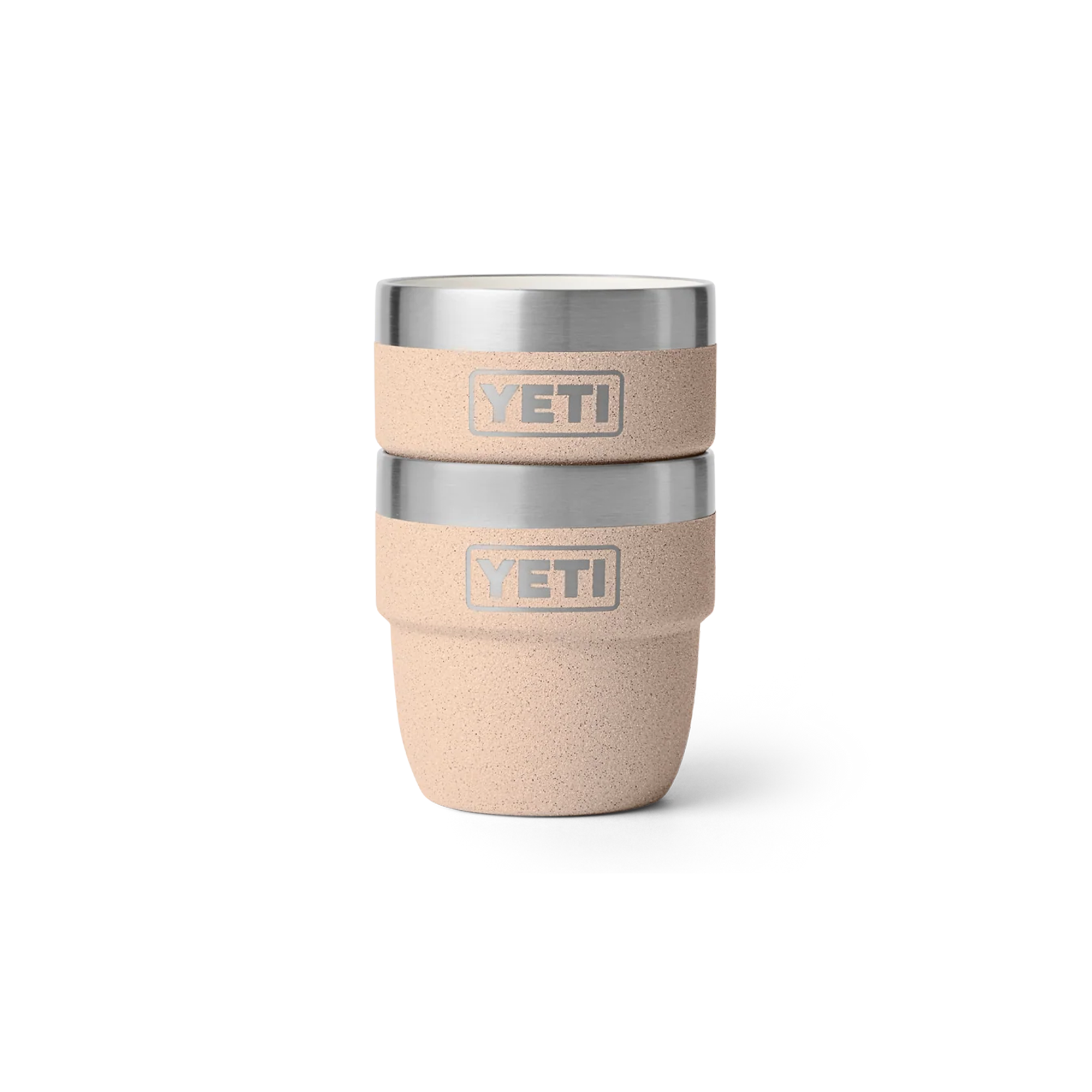 Yeti Rambler 4oz (118ml) Espresso Stackable Cups 2 Pack - Tahini Limited Edition Colour