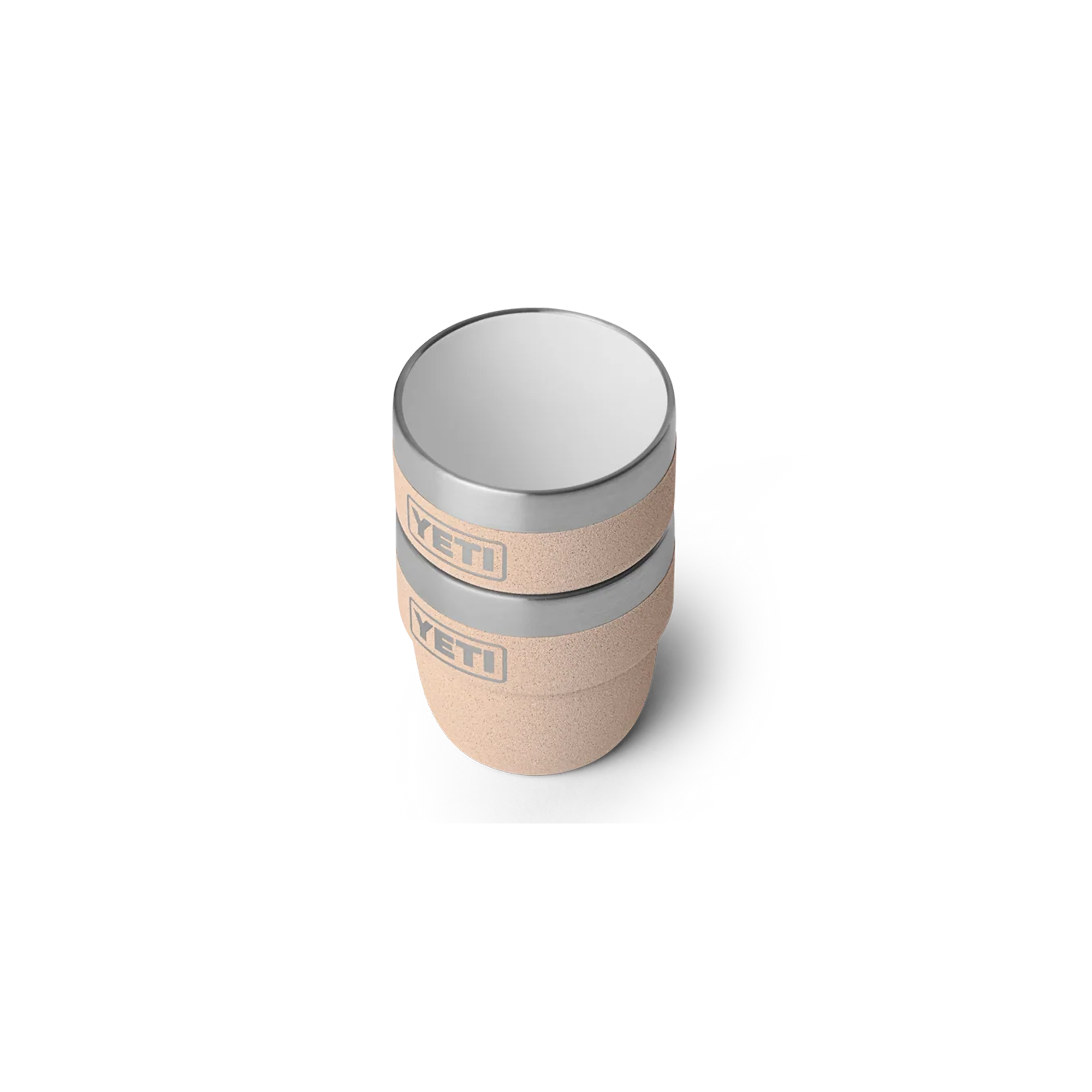 Yeti Rambler 4oz (118ml) Espresso Stackable Cups 2 Pack - Tahini Limited Edition Colour