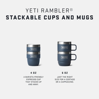 Yeti Rambler 4oz (118ml) Espresso Stackable Cups 2 Pack - Tahini Limited Edition Colour