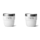 Yeti Rambler 4oz (118ml) Espresso Stackable Cups 2 Pack - White