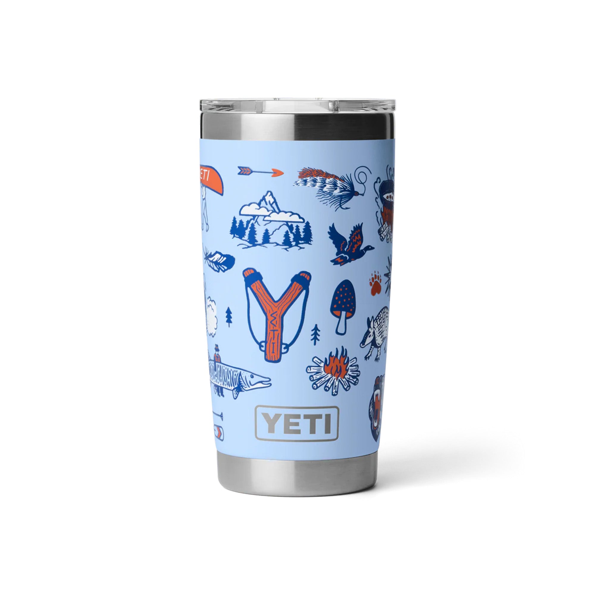 Yeti Rambler 20oz (591ml) Tumbler - Big Sky Summer Camp Limited Edition Colour