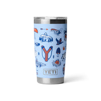 Yeti Rambler 20oz (591ml) Tumbler - Big Sky Summer Camp Limited Edition Colour