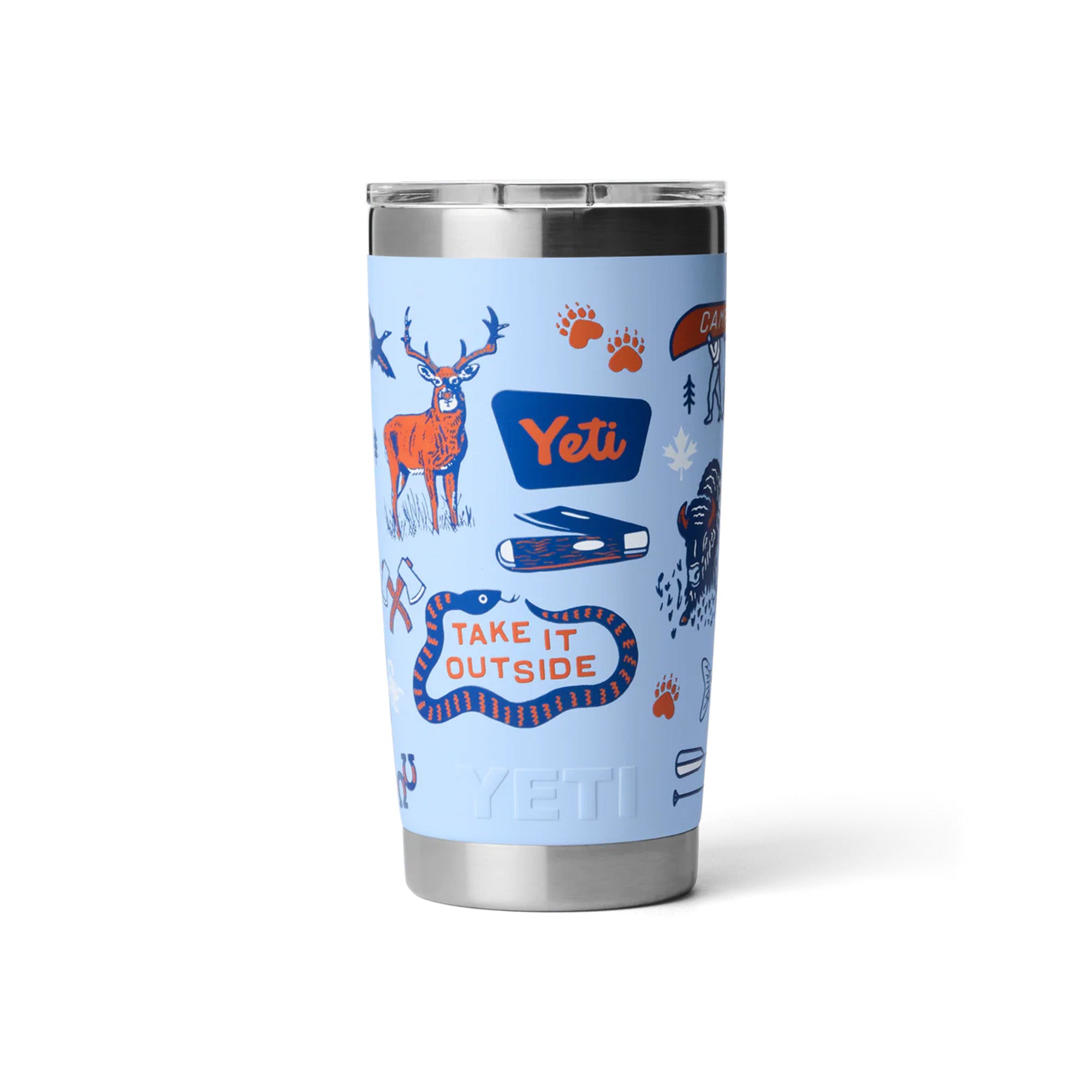 Yeti Rambler 20oz (591ml) Tumbler - Big Sky Summer Camp Limited Edition Colour
