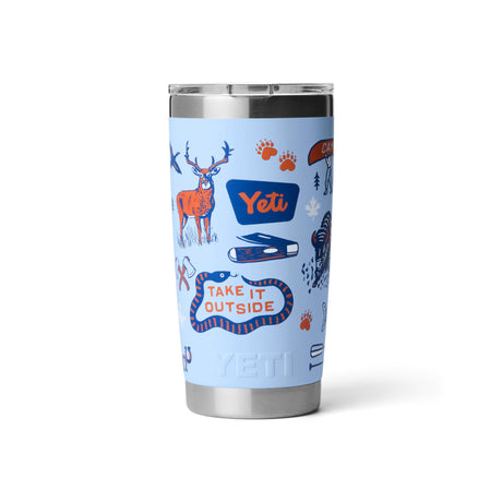 Yeti Rambler 20oz (591ml) Tumbler - Big Sky Summer Camp Limited Edition Colour