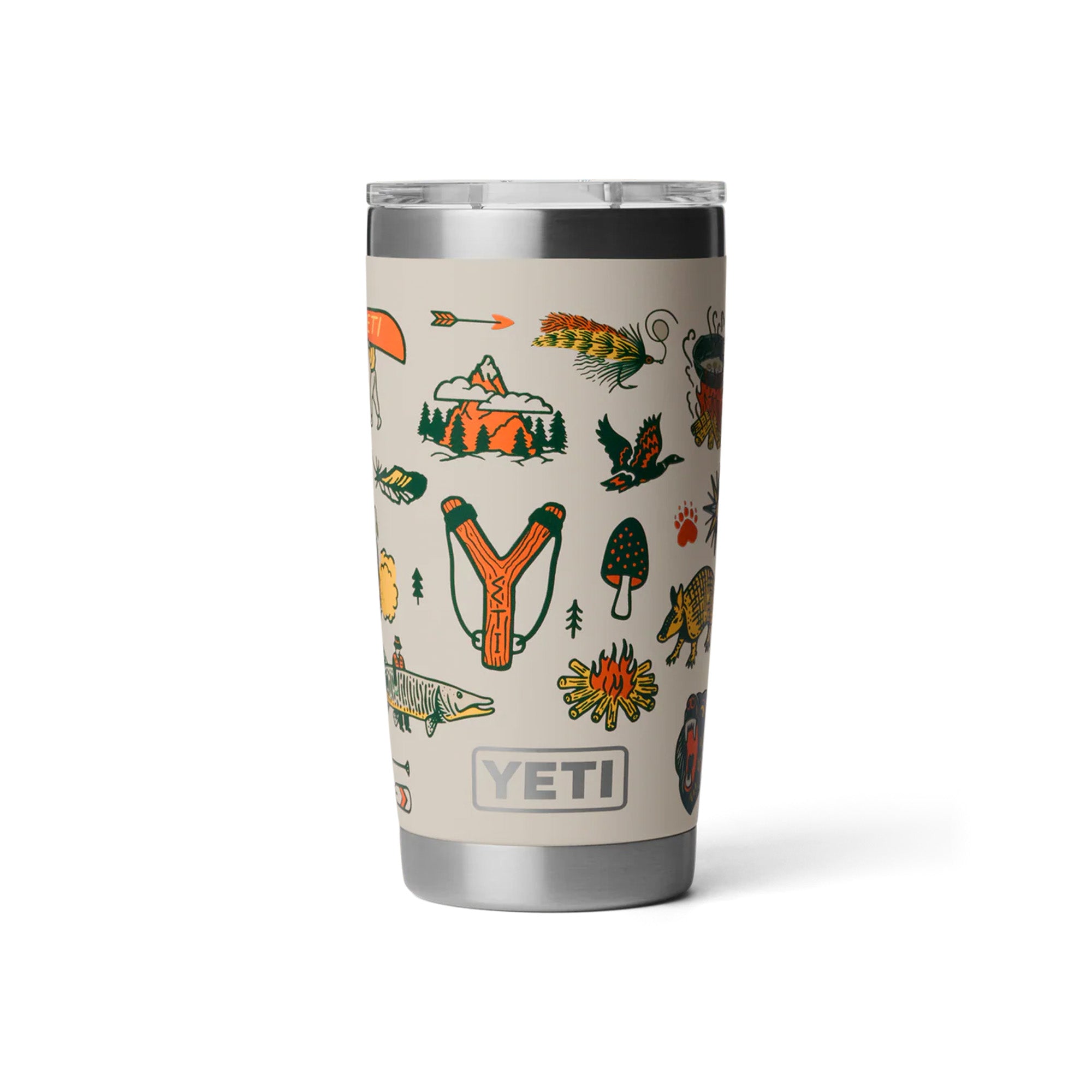 Yeti Rambler 20oz (591ml) Tumbler - Cape Summer Camp Limited Edition Colour