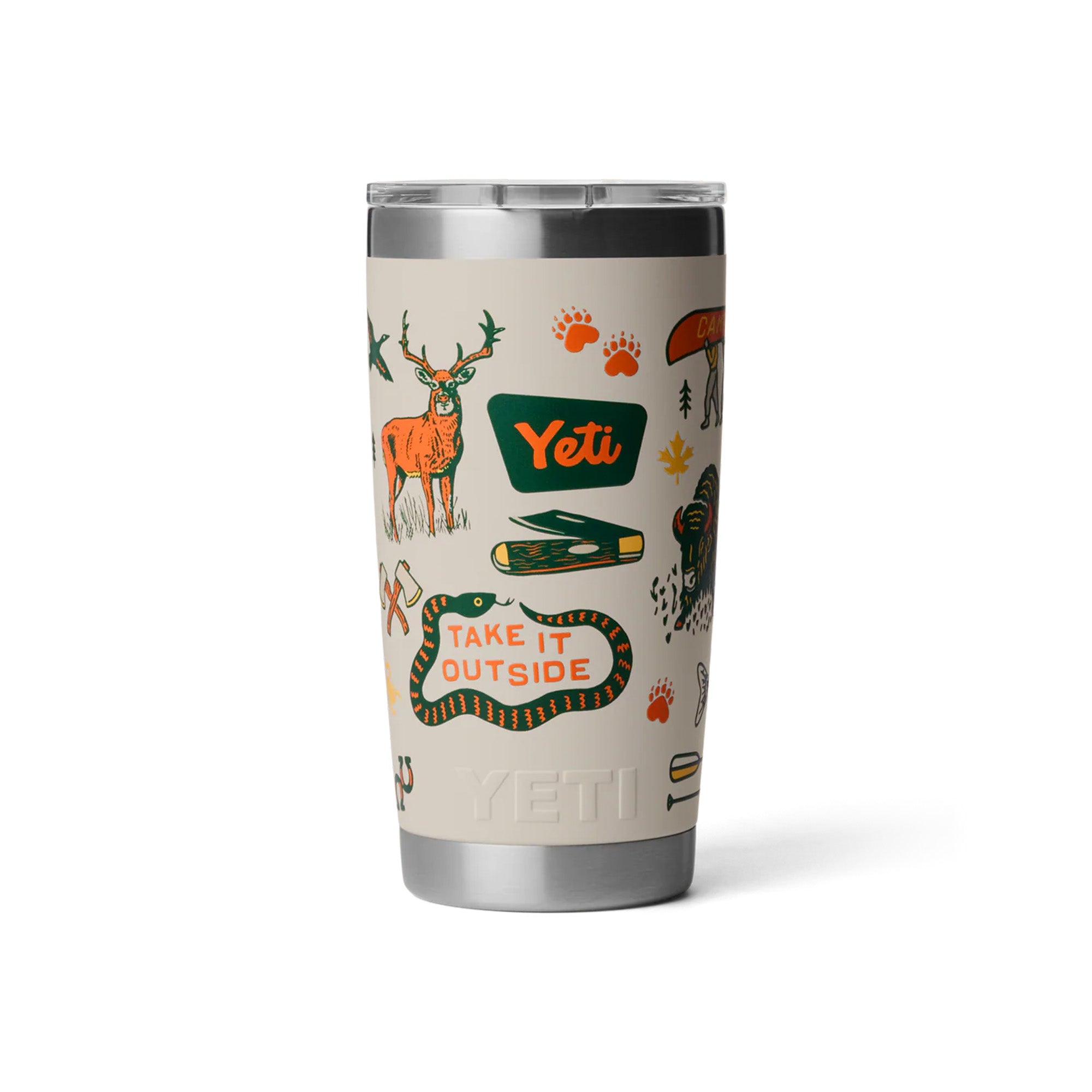 Yeti Rambler 20oz (591ml) Tumbler - Cape Summer Camp Limited Edition Colour