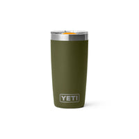 Yeti Rambler 10oz (296ml) Tumbler - Olive/King Crab Orange Limited Edition Colour