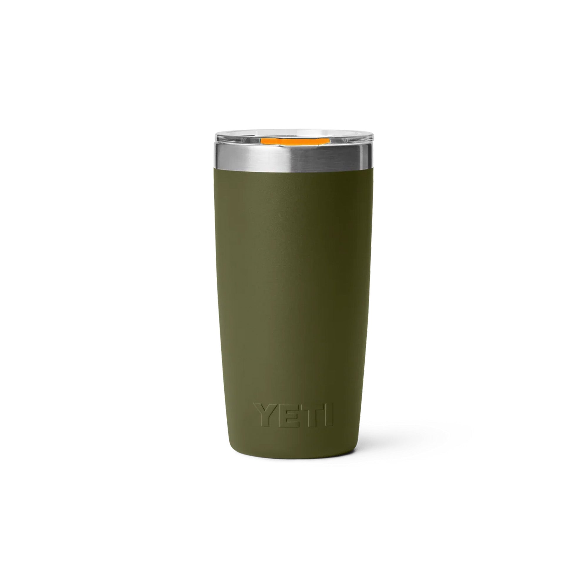 Yeti Rambler 10oz (296ml) Tumbler - Olive/King Crab Orange Limited Edition Colour