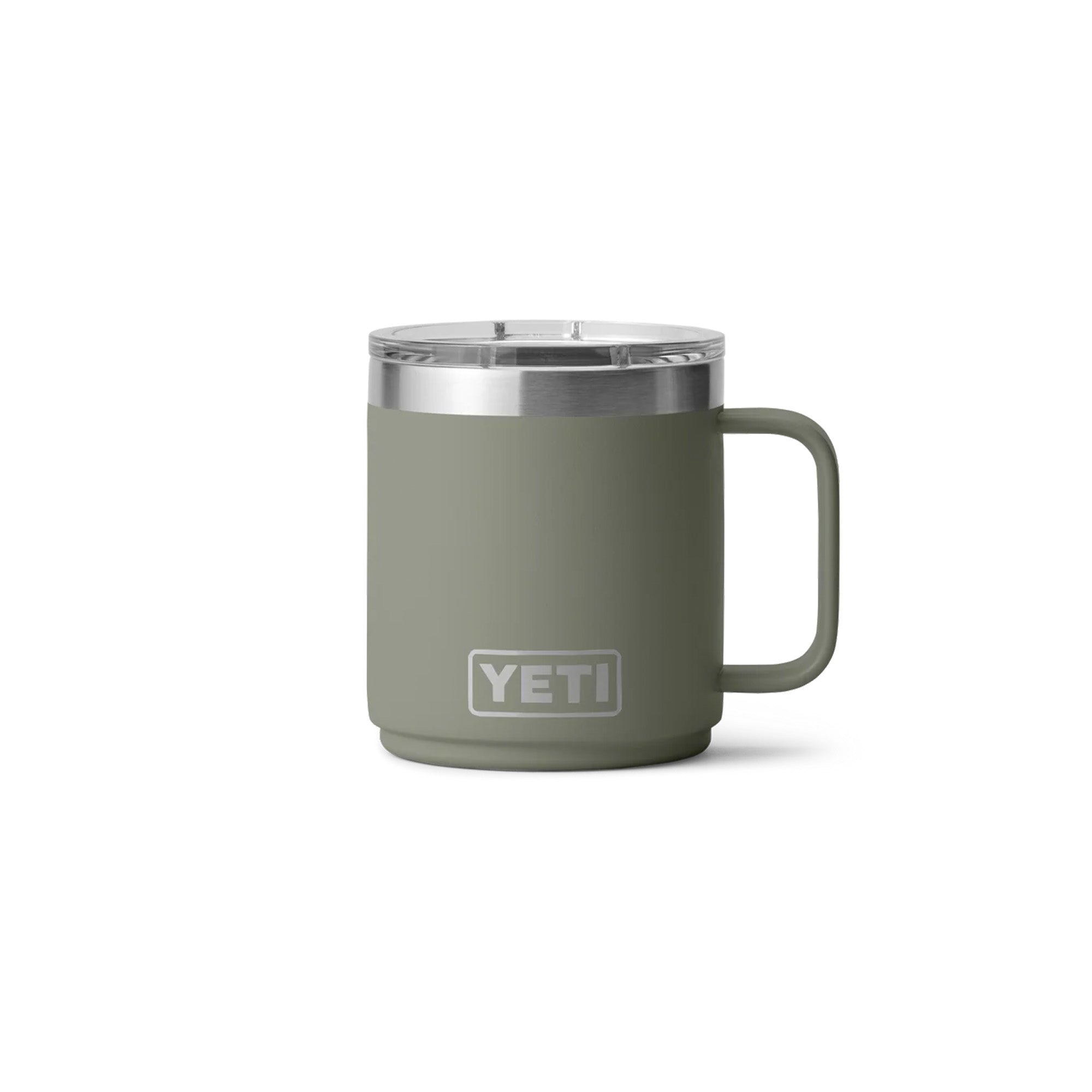 Yeti Rambler 10oz (296ml) Stackable Mug with Ceramic Lining - Pampa Green Limited Edition Colour