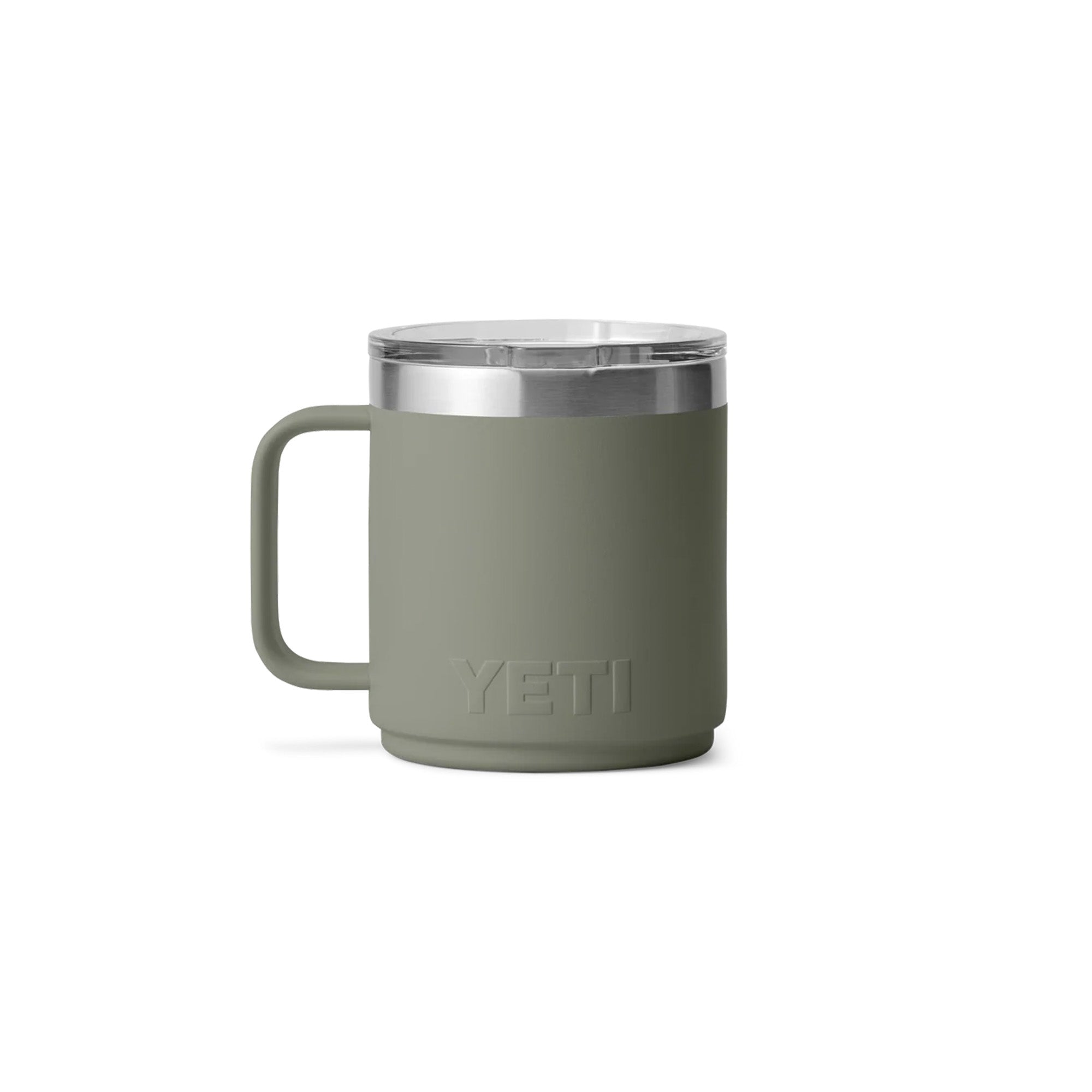 Yeti Rambler 10oz (296ml) Stackable Mug with Ceramic Lining - Pampa Green Limited Edition Colour