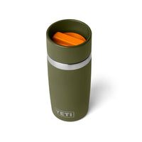 Yeti Rambler 12oz (355ml) Travel Bottle - Olive/King Crab Orange Limited Edition Colour