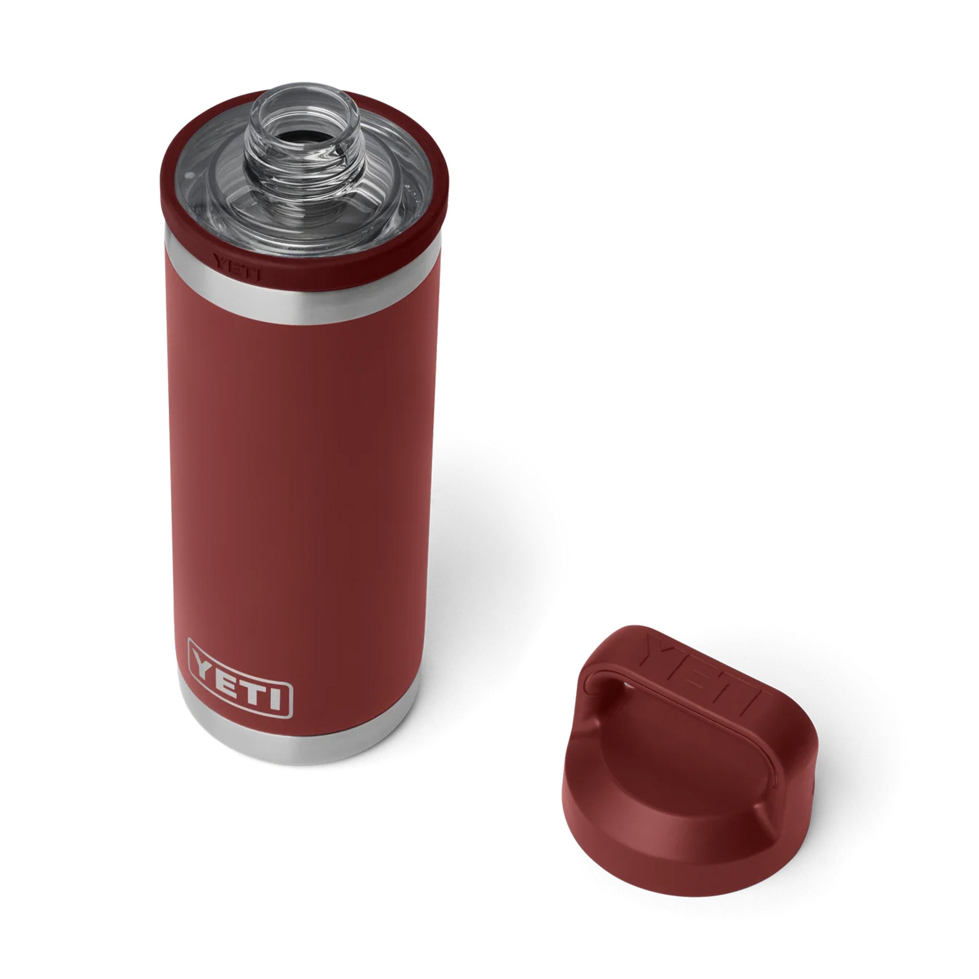Yeti Rambler 18oz (532ml) Bottle with Chug Cap - Stag Red Limited Edition Colour
