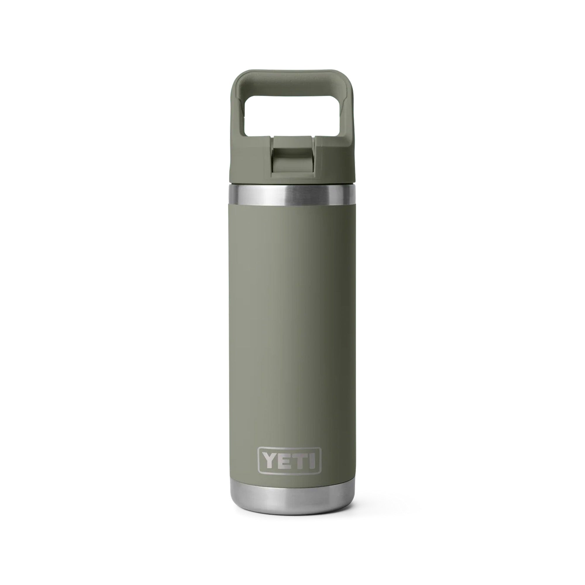 Yeti Rambler 18oz (532ml) Bottle with Straw Cap - Pampa Green Limited Edition Colour