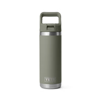Yeti Rambler 18oz (532ml) Bottle with Straw Cap - Pampa Green Limited Edition Colour