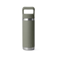 Yeti Rambler 18oz (532ml) Bottle with Straw Cap - Pampa Green Limited Edition Colour
