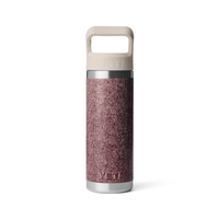 Yeti Rambler 18oz (532ml) Bottle with Straw Cap - Riverhead Red Limited Edition Colour