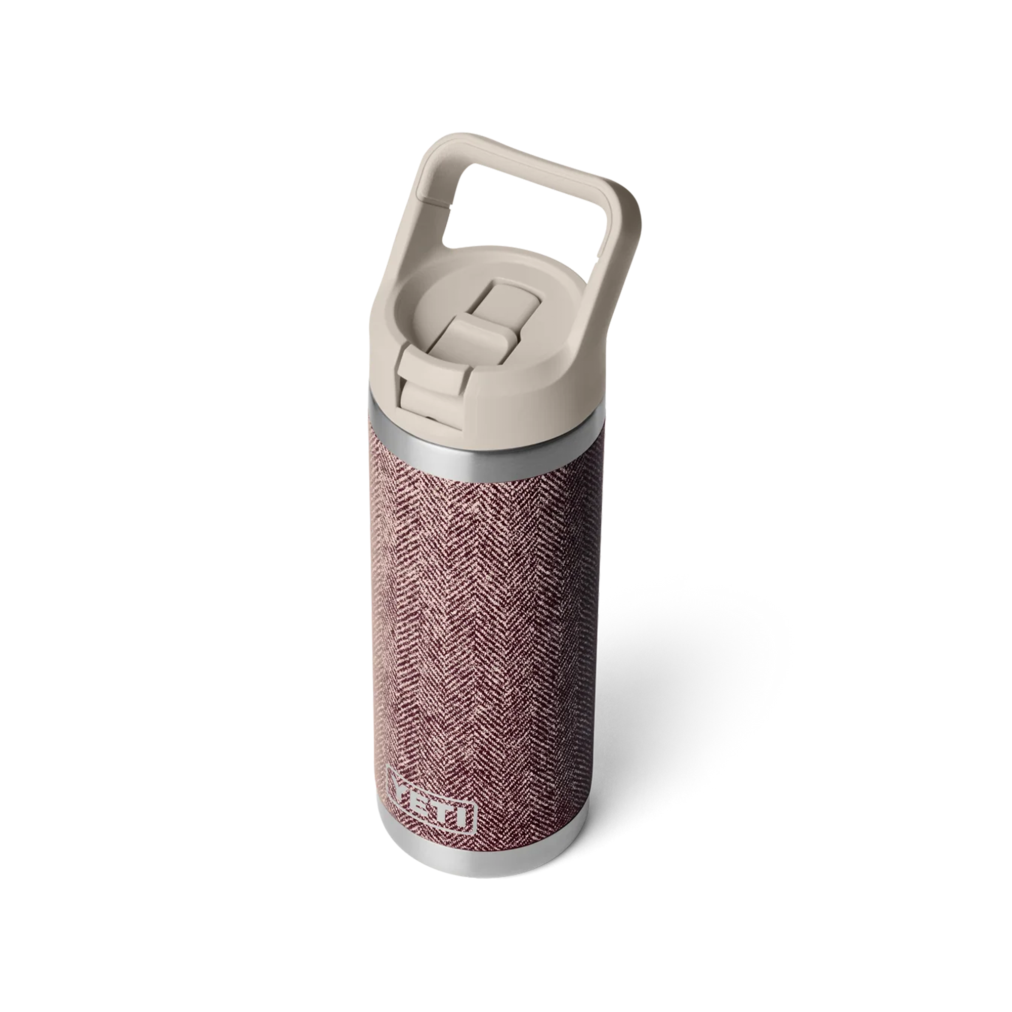 Yeti Rambler 18oz (532ml) Bottle with Straw Cap - Riverhead Red Limited Edition Colour