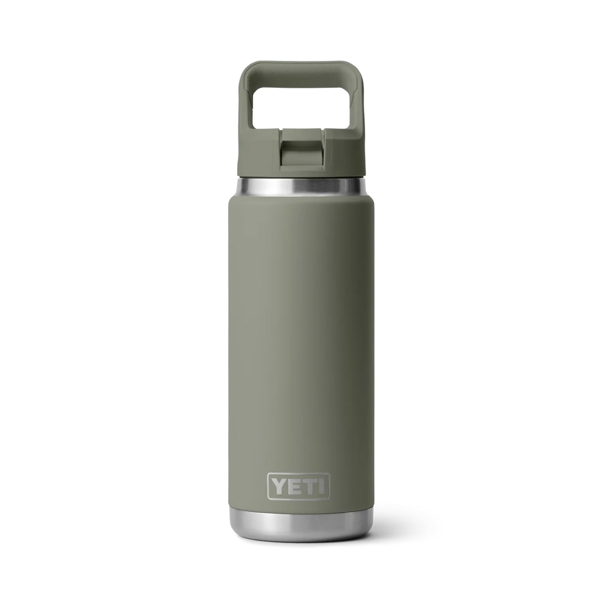 Yeti Rambler 26oz (769ml) Bottle with Straw Cap - Pampa Green Limited Edition Colour