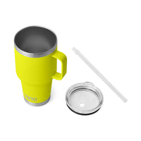 Yeti Rambler 35oz (1035ml) Straw Mug - Firefly Yellow Limited Edition Colour