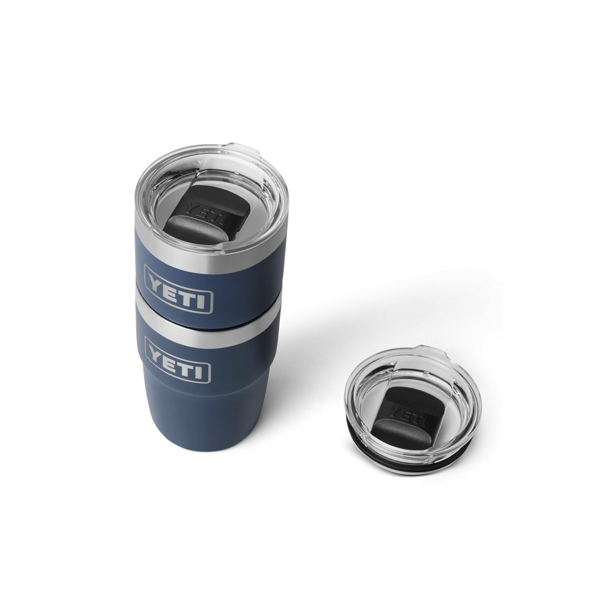 Yeti Rambler 8oz (236ml) Stackable Cup with Ceramic Lining - Stag Red Limited Edition Colour