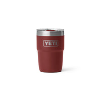Yeti Rambler 8oz (236ml) Stackable Cup with Ceramic Lining - Stag Red Limited Edition Colour