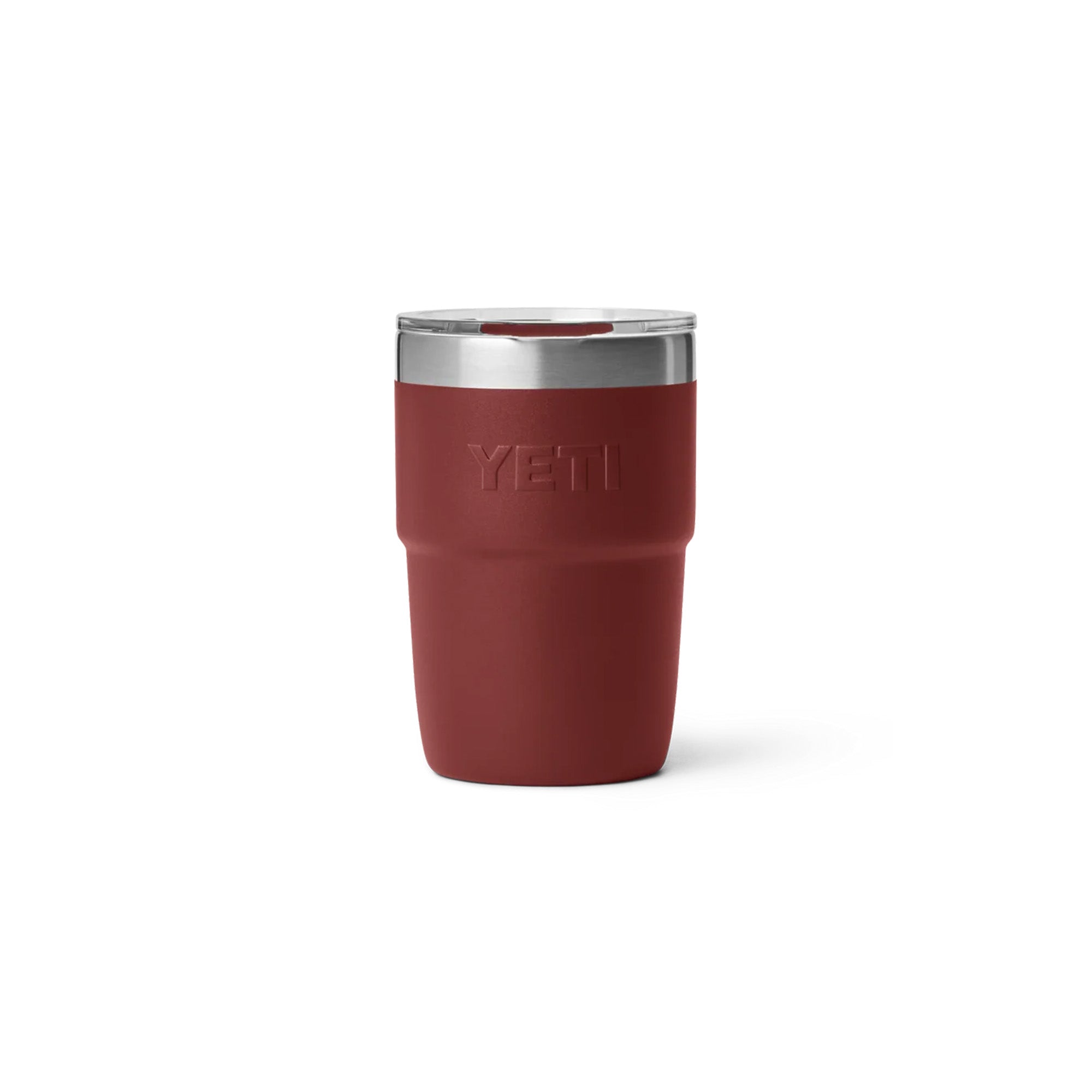Yeti Rambler 8oz (236ml) Stackable Cup with Ceramic Lining - Stag Red Limited Edition Colour