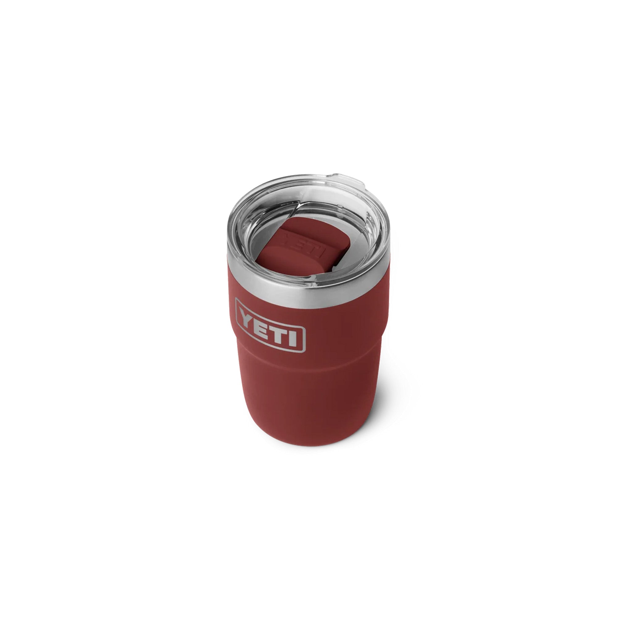 Yeti Rambler 8oz (236ml) Stackable Cup with Ceramic Lining - Stag Red Limited Edition Colour