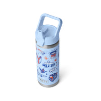 Yeti Rambler 18oz (532ml) Bottle with Straw Cap - Big Sky Summer Camp Limited Edition Colour