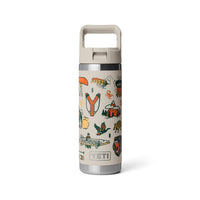 Yeti Rambler 18oz (532ml) Bottle with Straw Cap - Cape Summer Camp Limited Edition Colour