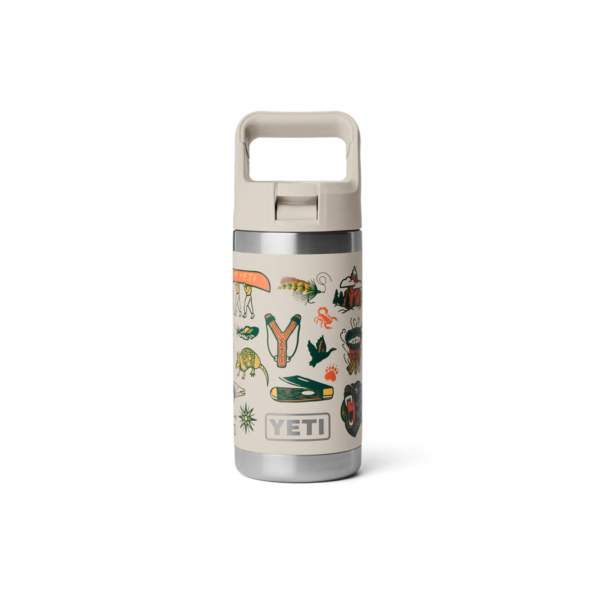 Yeti Rambler Jr 12oz (355ml) Kids Bottle - Cape Summer Camp Limited Edition Colour