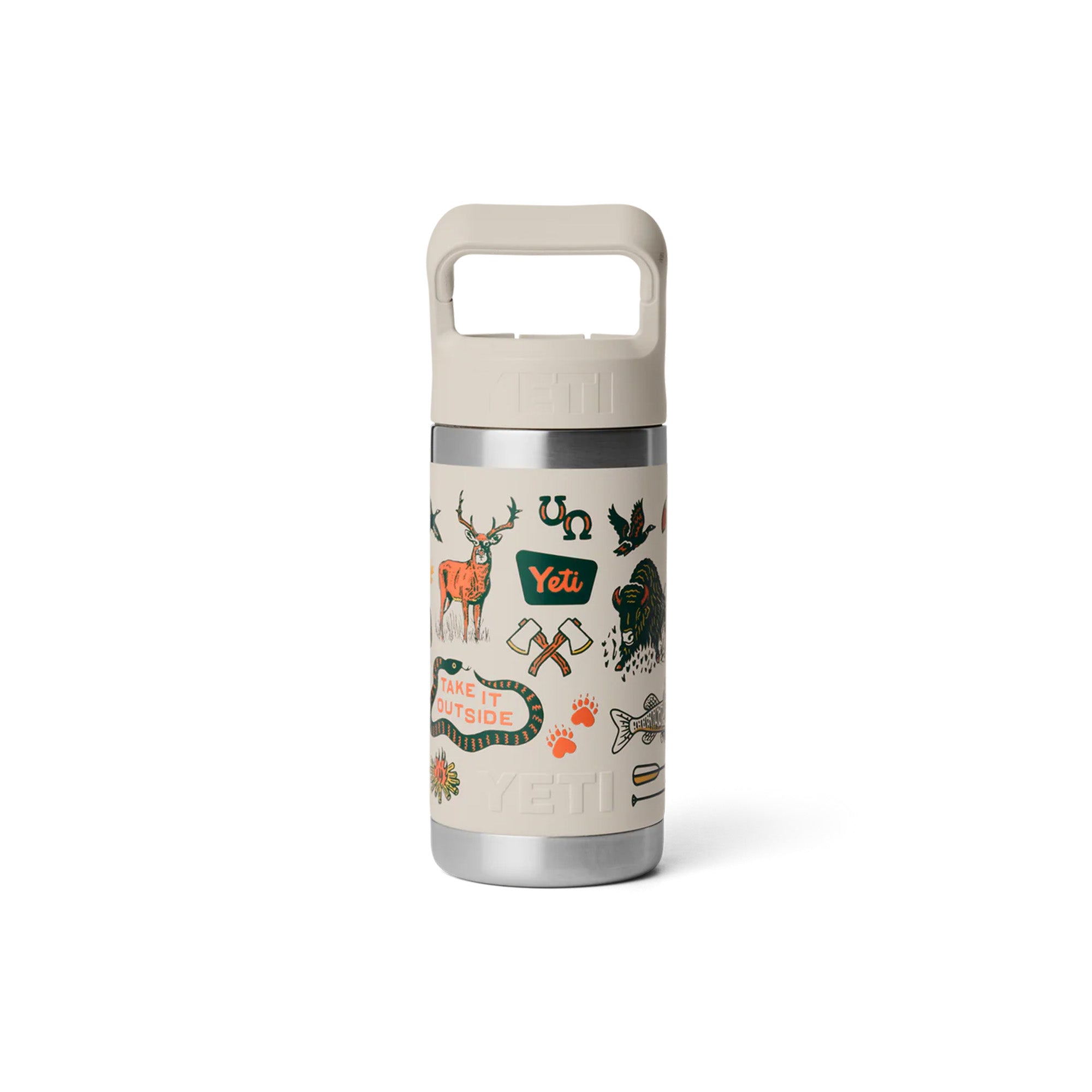 Yeti Rambler Jr 12oz (355ml) Kids Bottle - Cape Summer Camp Limited Edition Colour