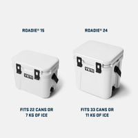 Yeti Roadie 15 Cool Box - Olive/King Crab Limited Edition Colour
