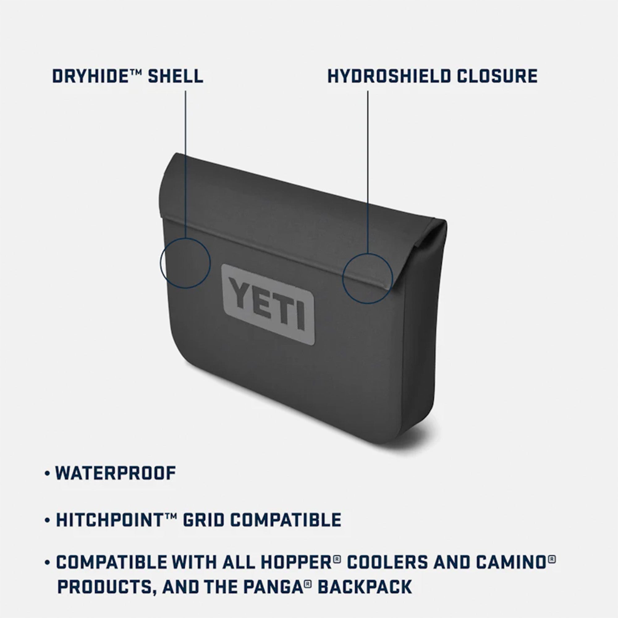 Yeti Sidekick Dry 3L Waterproof Gear Case - Olive/King Crab Orange Limited Edition Colour