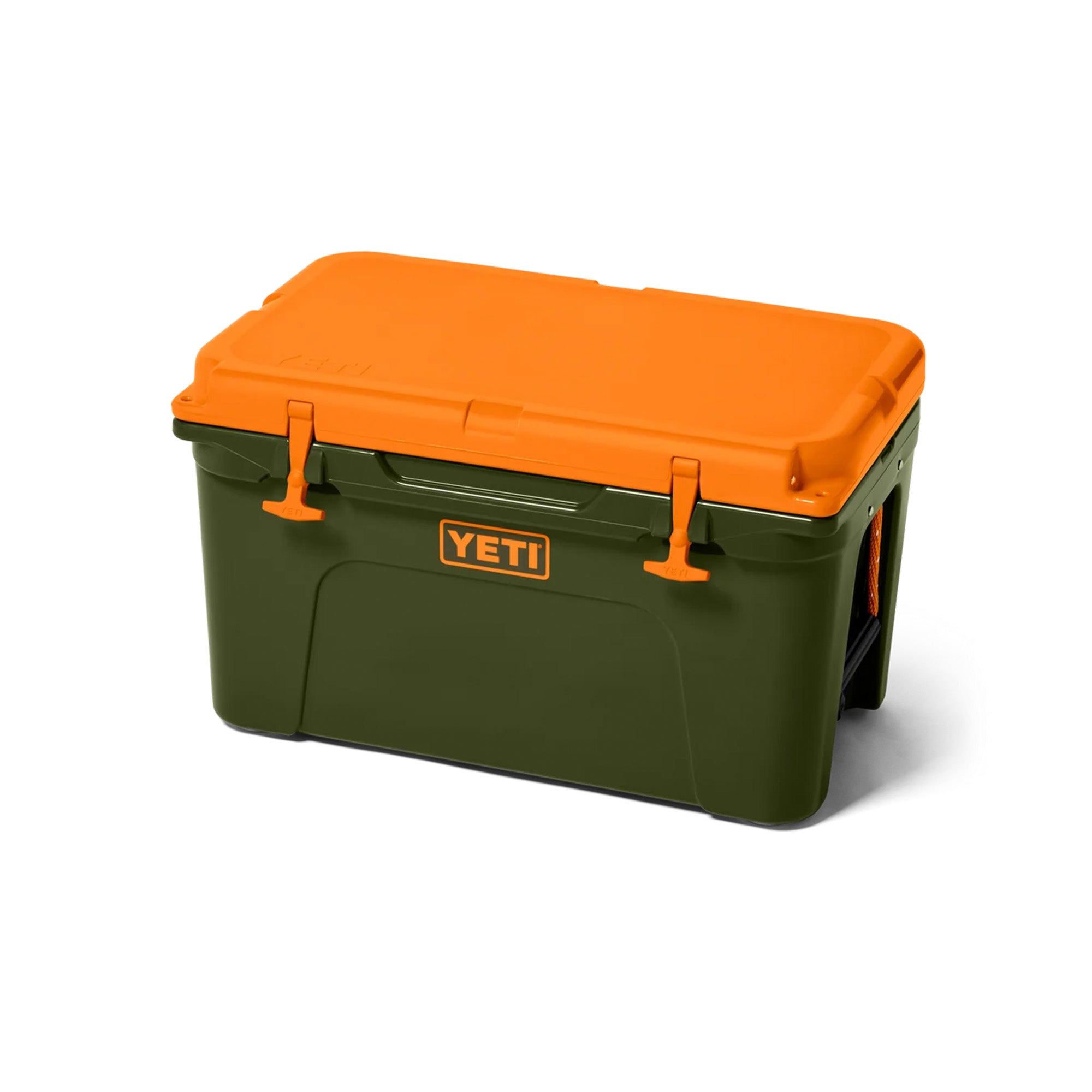 Yeti Tundra 45 Cool Box - Olive/King Crab Orange Limited Edition Colour